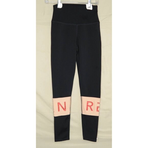 REN Active x REVOLVE Leggings Black Pull On Ankle Length USA Made Women's Medium - Picture 3 of 10